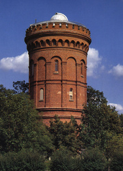 Olsztyńskie obserwatorium na szczycie wieży ciśnień