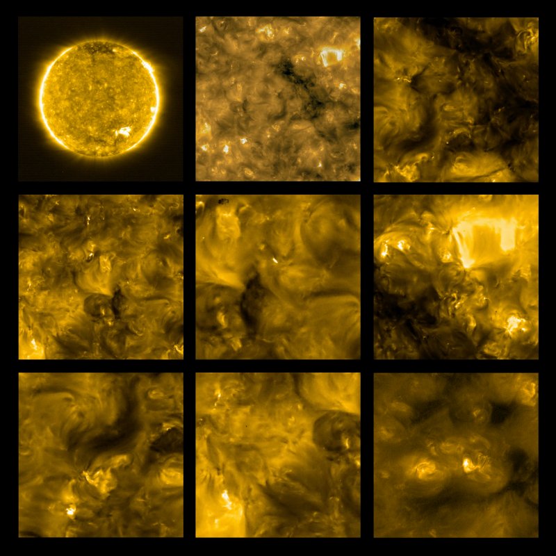 Zdjęcia Słońca z sondy Solar Orbiter
