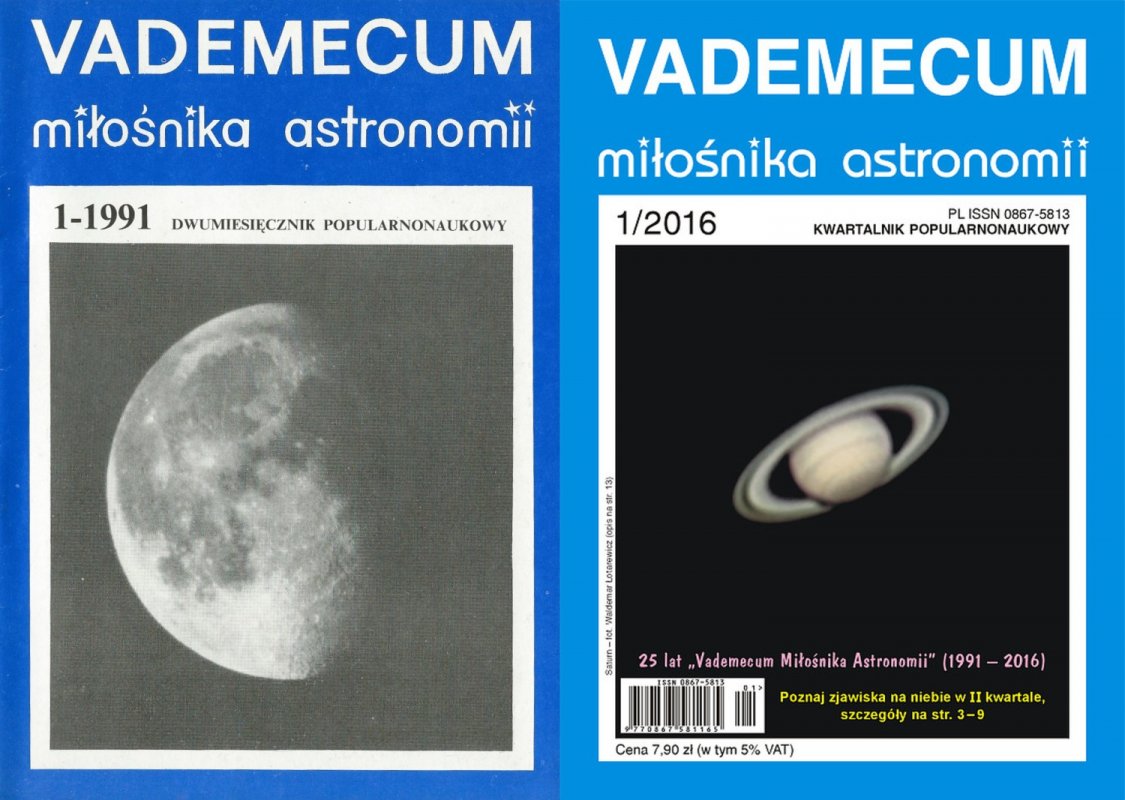 25 lat "Vademecum Miłośnika Astronomii"
