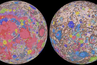 Mapa geologiczna Księżyca