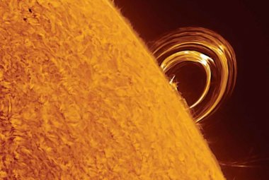 Aktywne Słońce. Źródło: NASA