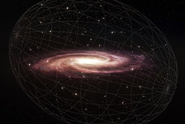 Dysk gwiazdowy Drogi Mlecznej zanurzony w rozciągniętej i przechylonej otoczce halo (Melissa Weiss / Center for Astrophysics, Harvard & Smithsonian / CC-BY NC 4.0)