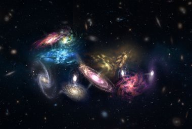łączenie się galaktyk